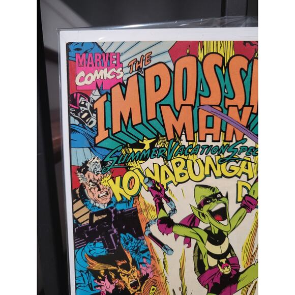 Impossible Man: Summer Vacation Spectacular #2 (1991) Marvel Comics Asgard - Picture 2 of 6
